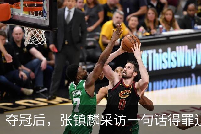 夺冠后，张镇麟采访一句话得罪辽宁，辽蜜：有本事到四川证明价值