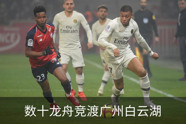 数十龙舟竞渡广州白云湖