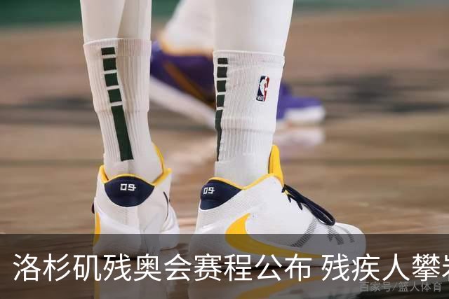 洛杉矶残奥会赛程公布 残疾人攀岩将首次亮相
