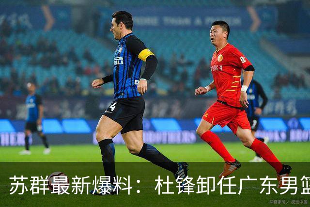 苏群最新爆料：杜锋卸任广东男篮主帅，俱乐部或将聘外教，焦泊乔有望留队